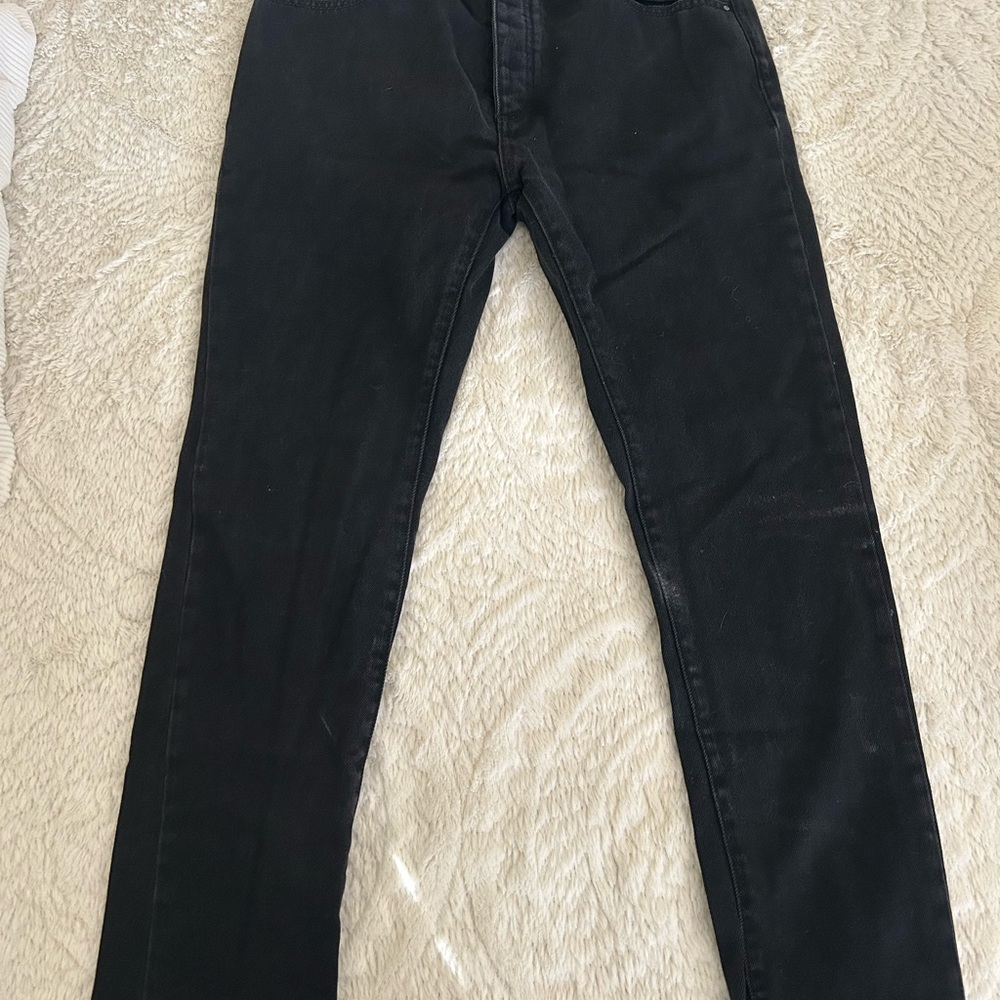 Palm Angels Men's Dark Jeans
